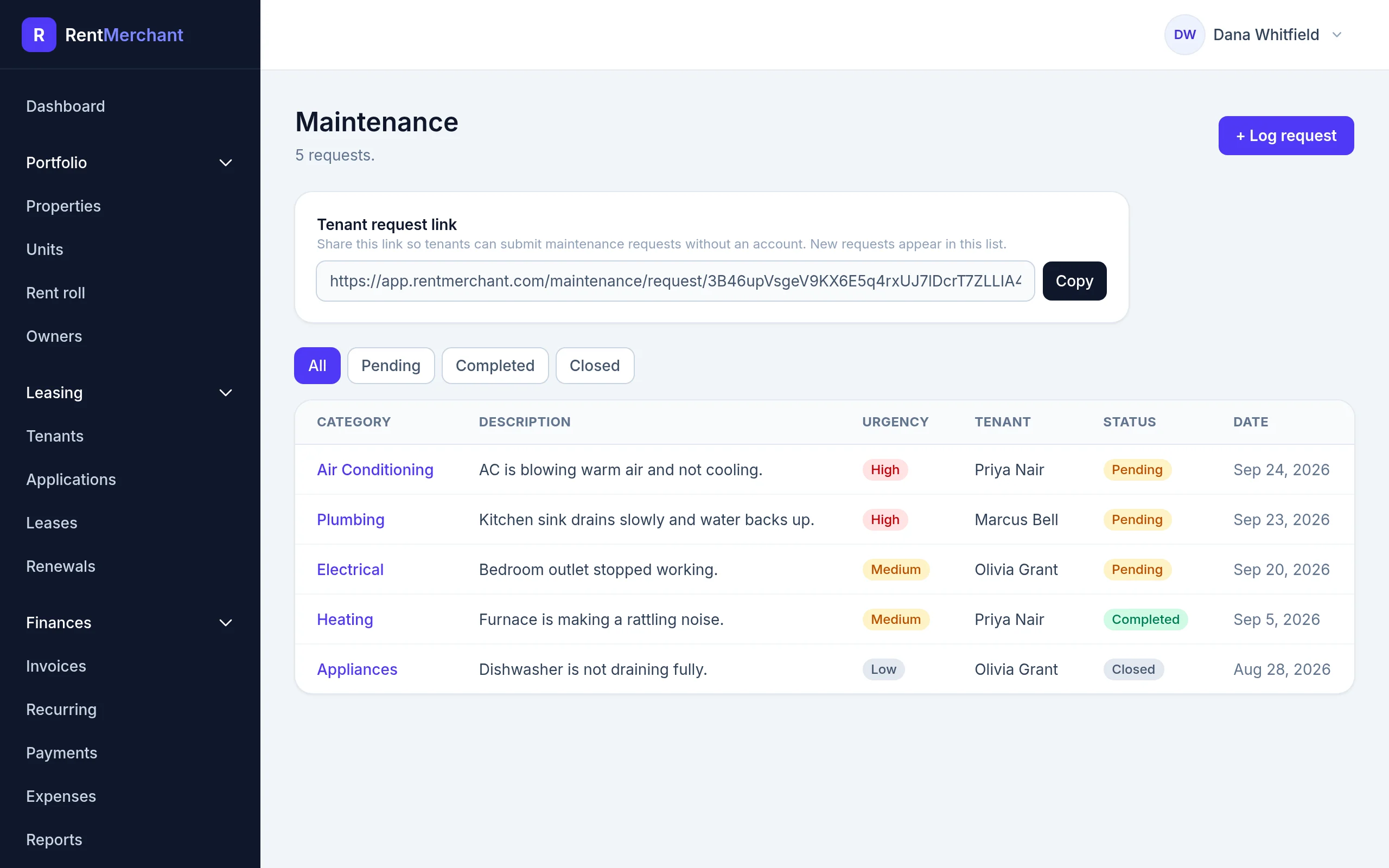 Rent Merchant