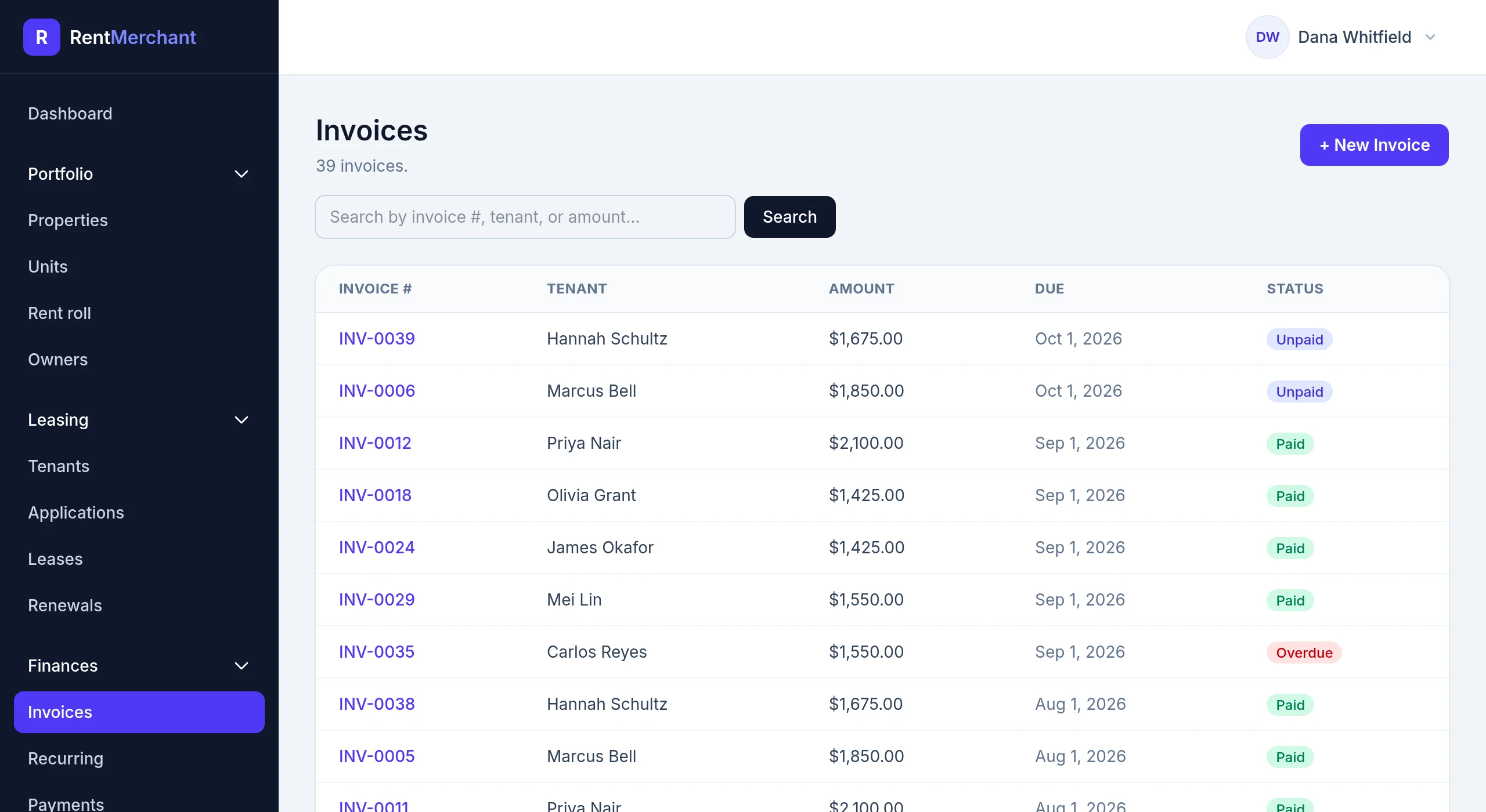 Rent Merchant